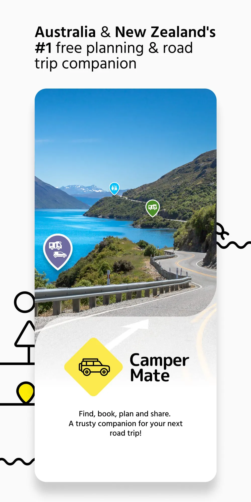 CamperMate: Au & NZ Road Trip