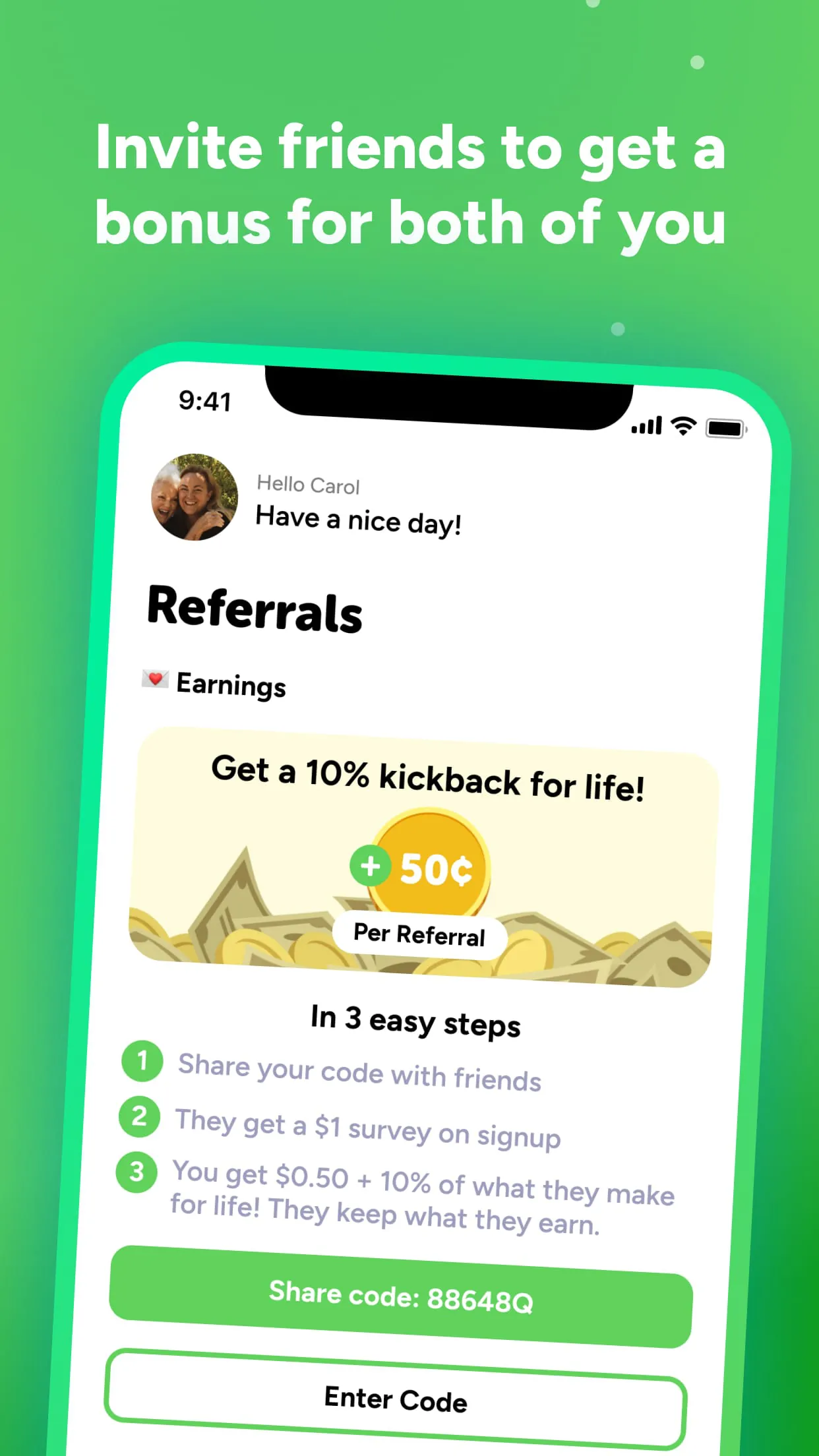 Kaching - Cash for Surveys