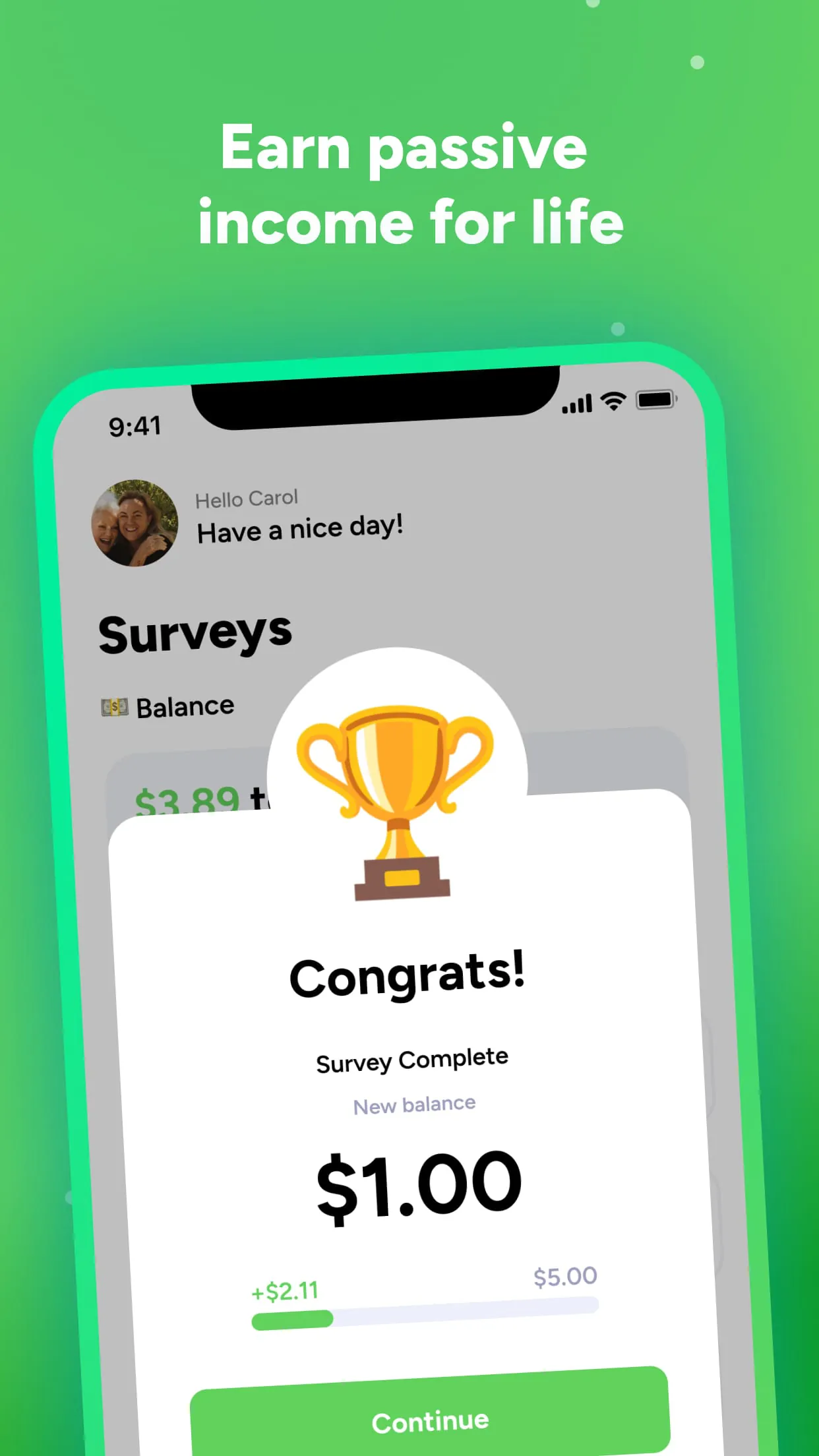 Kaching - Cash for Surveys