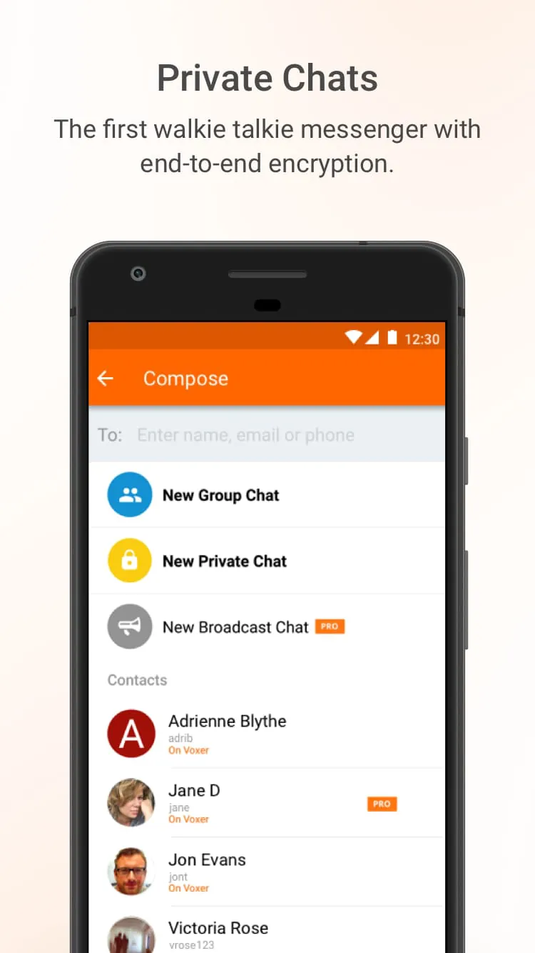 Voxer Walkie Talkie Messenger