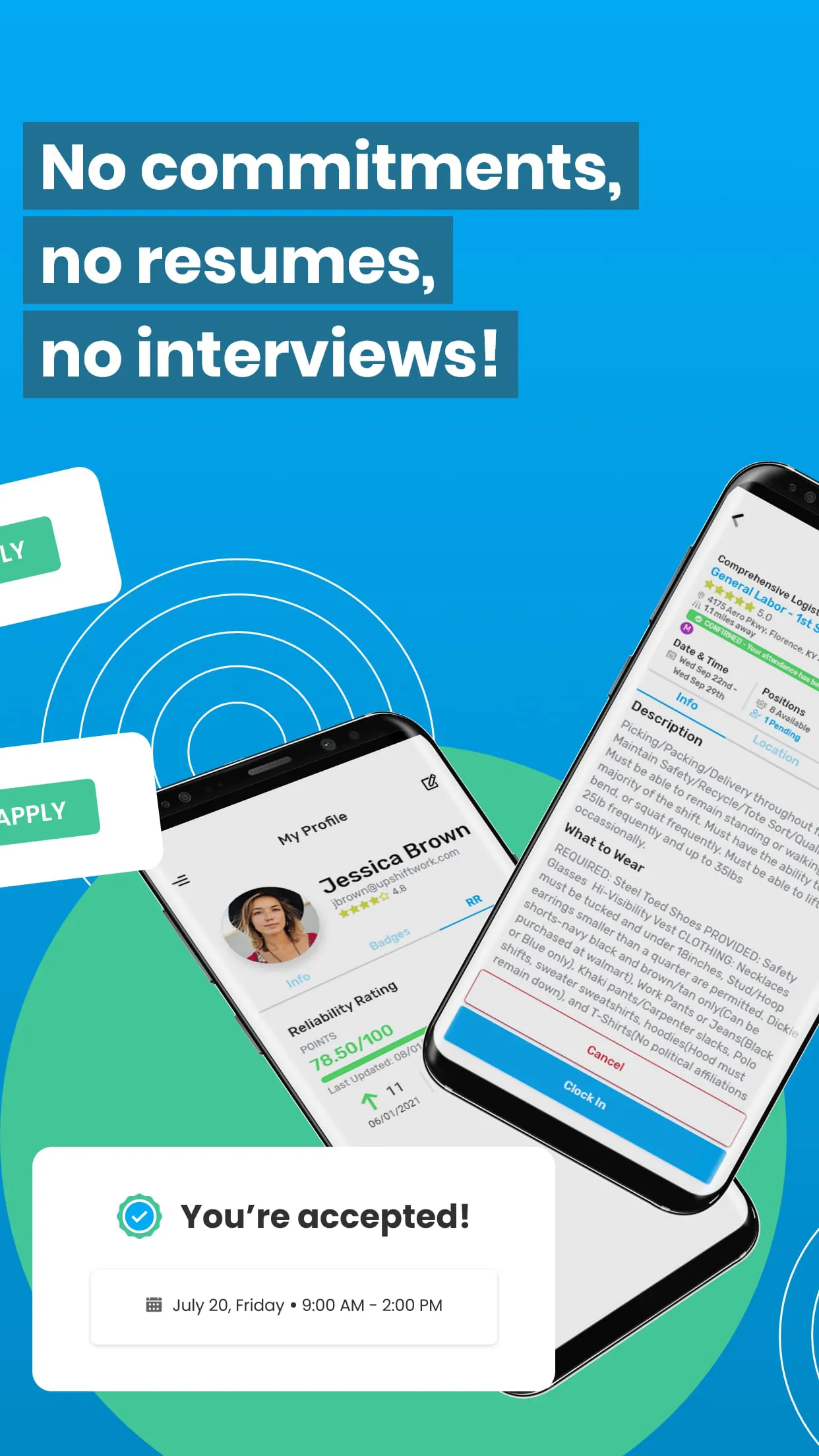 Upshift - Find flexible shifts