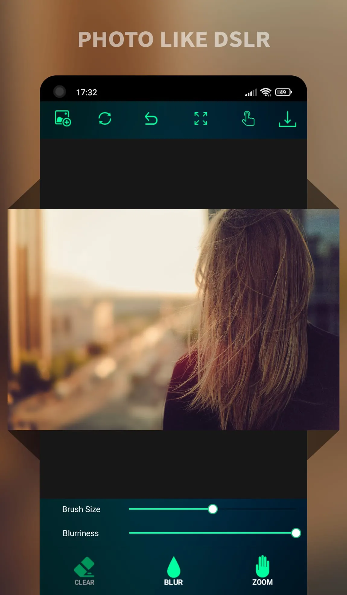 Blur Image Background Editor