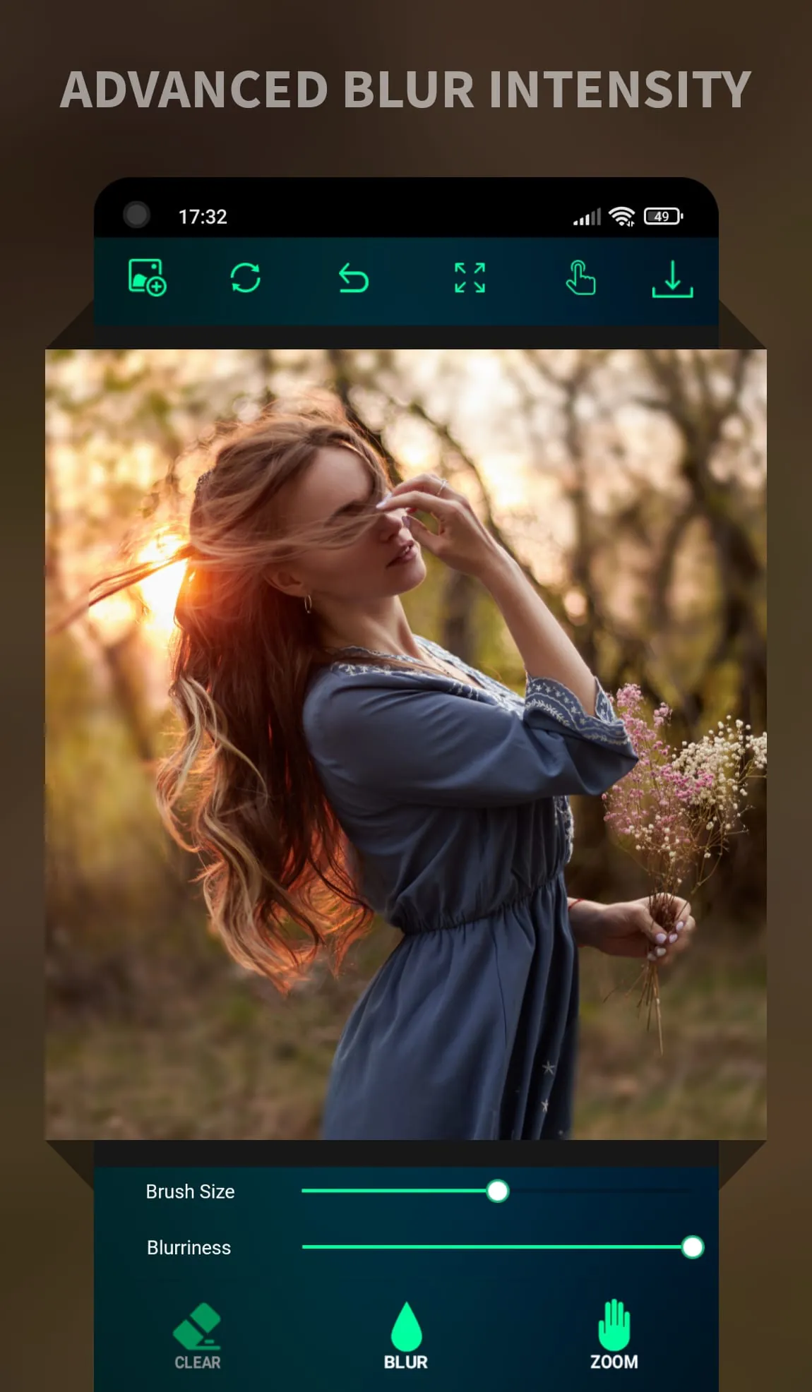 Blur Image Background Editor