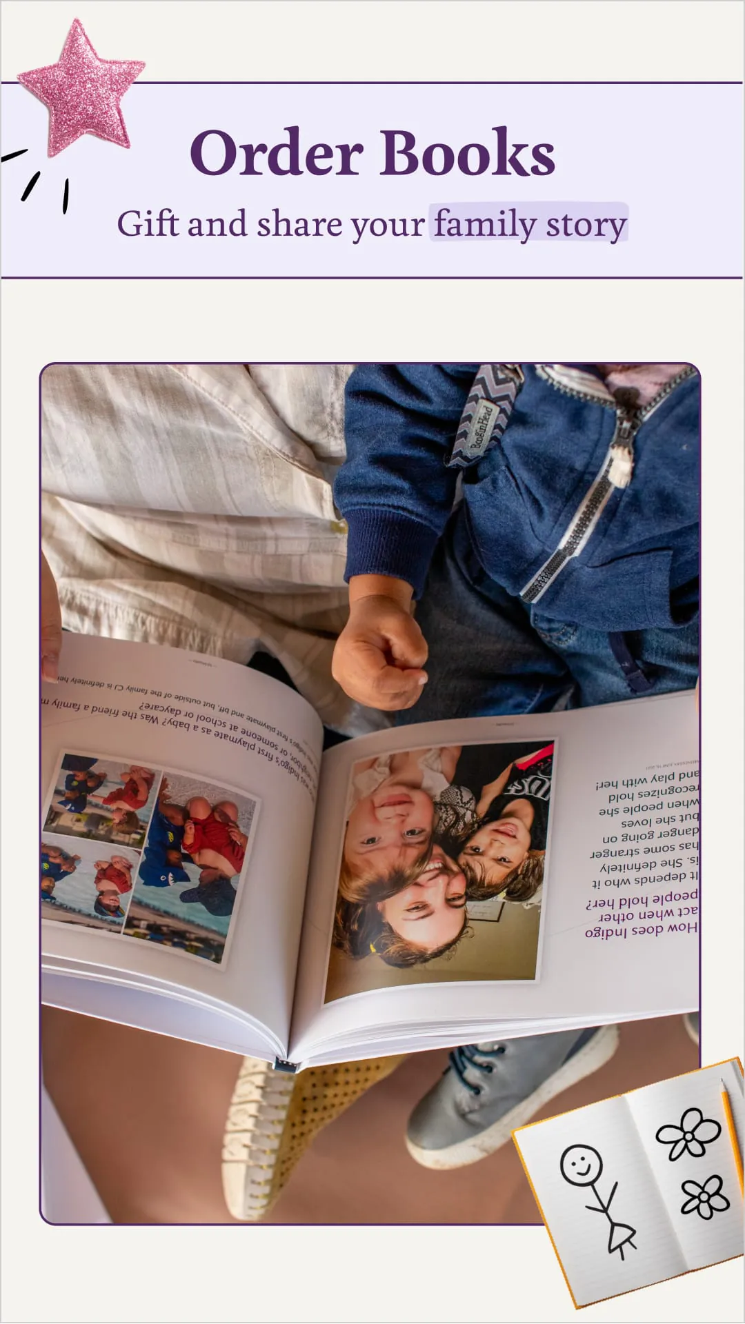 Qeepsake: Family & Baby Book