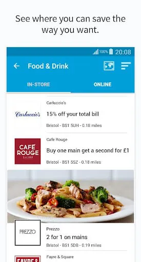 vouchercloud: deals & offers