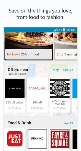 vouchercloud: deals & offers