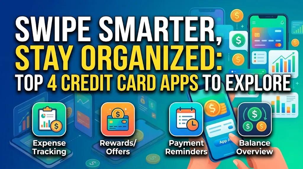 Swipe Smarter, Stay Organized: Top 4 Credit Card Apps to Explore