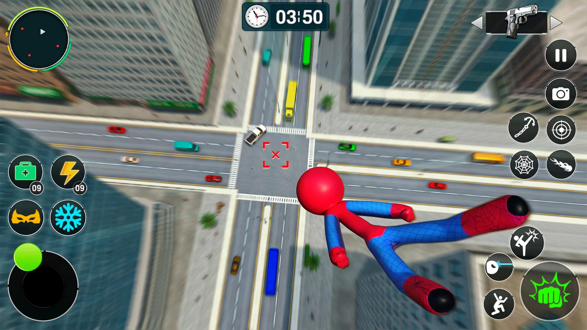 Spider Rope Fight Adventure