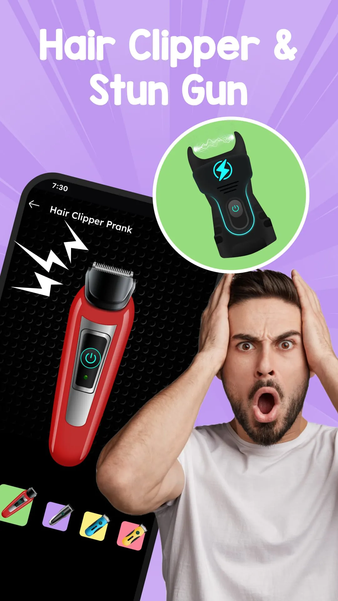 Prank Sounds: Hair Cut & Fart