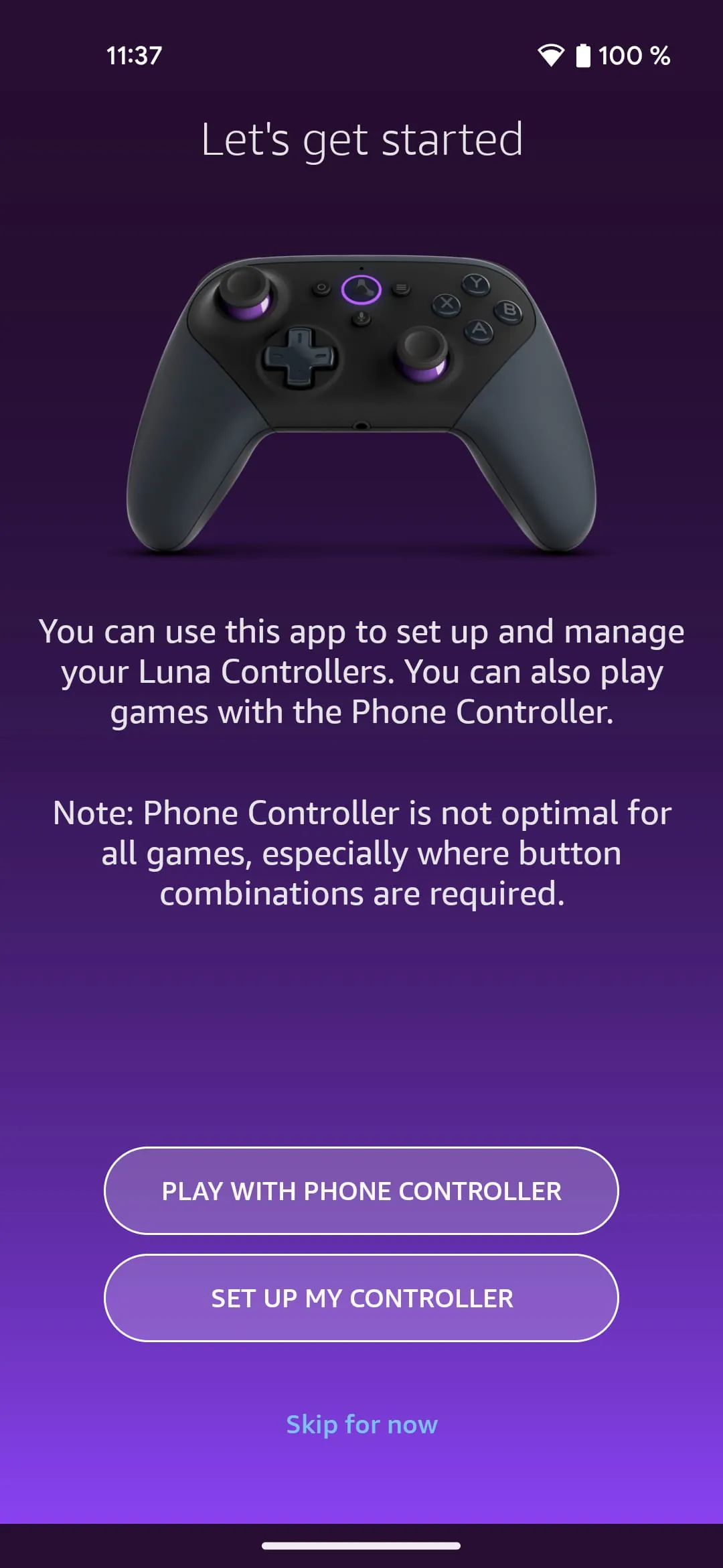 Luna Controller