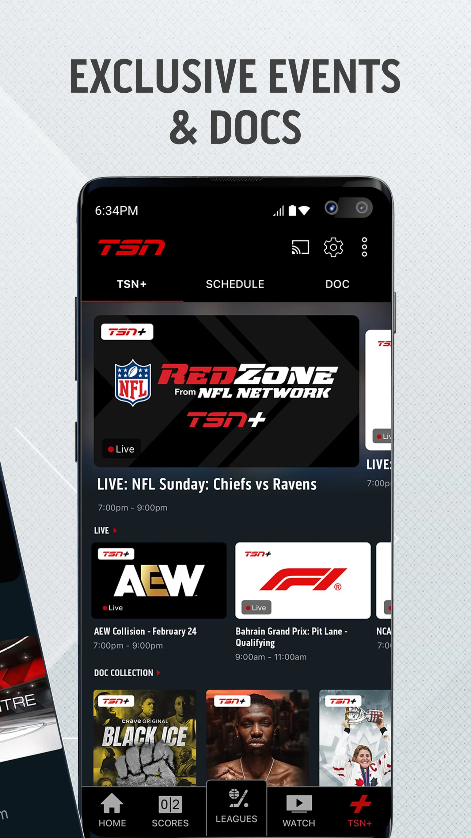 TSN: Live Sports, NFL & more