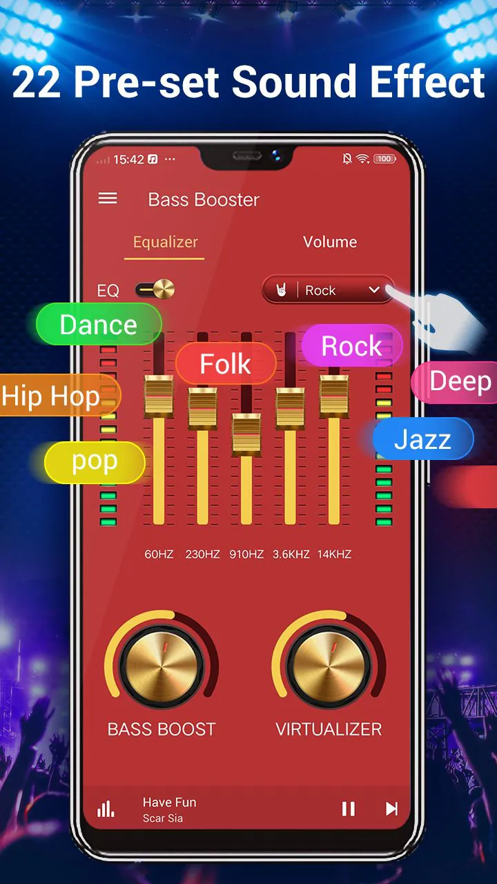 Equalizer- Bass Booster&Volume