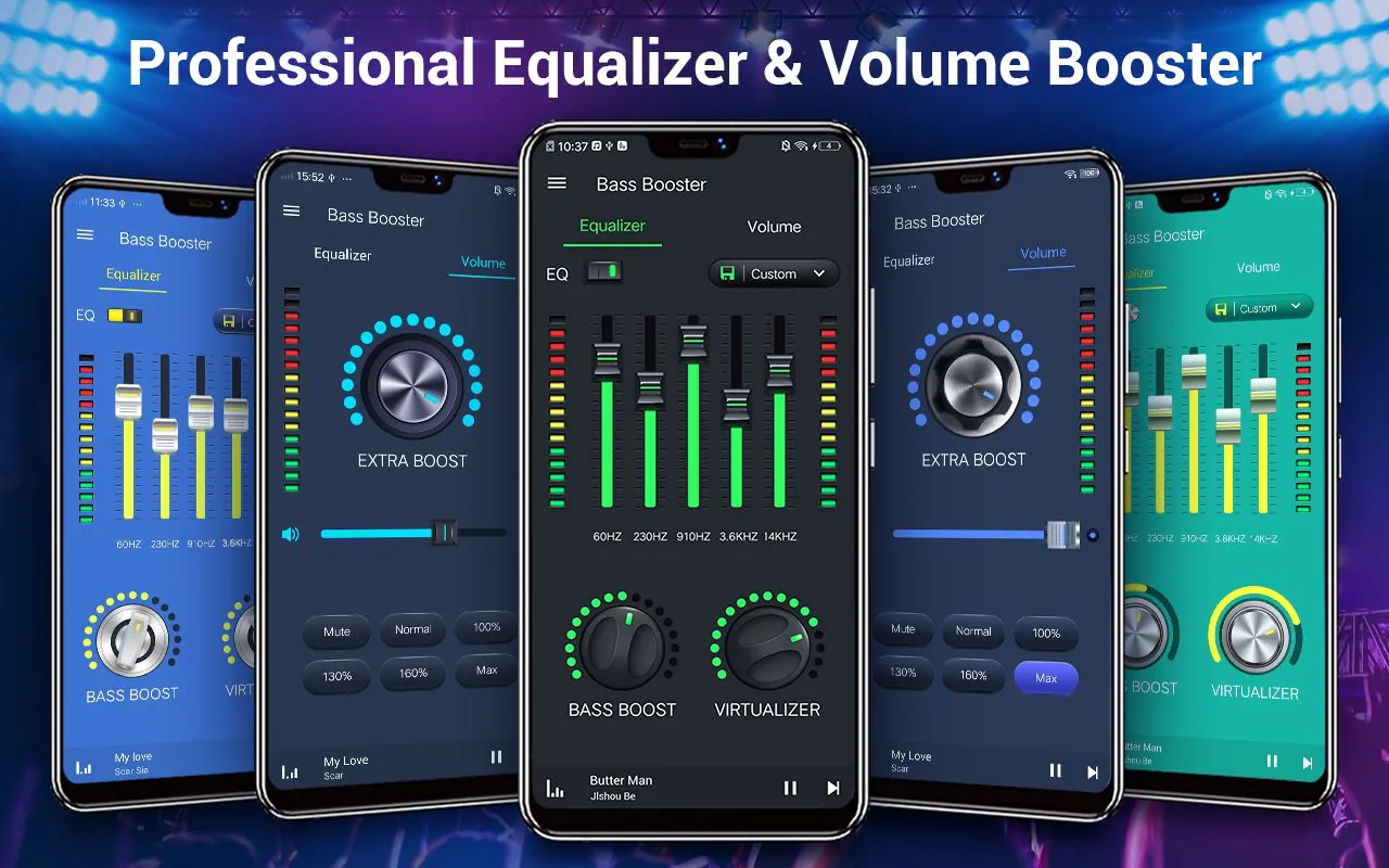 Equalizer- Bass Booster&Volume
