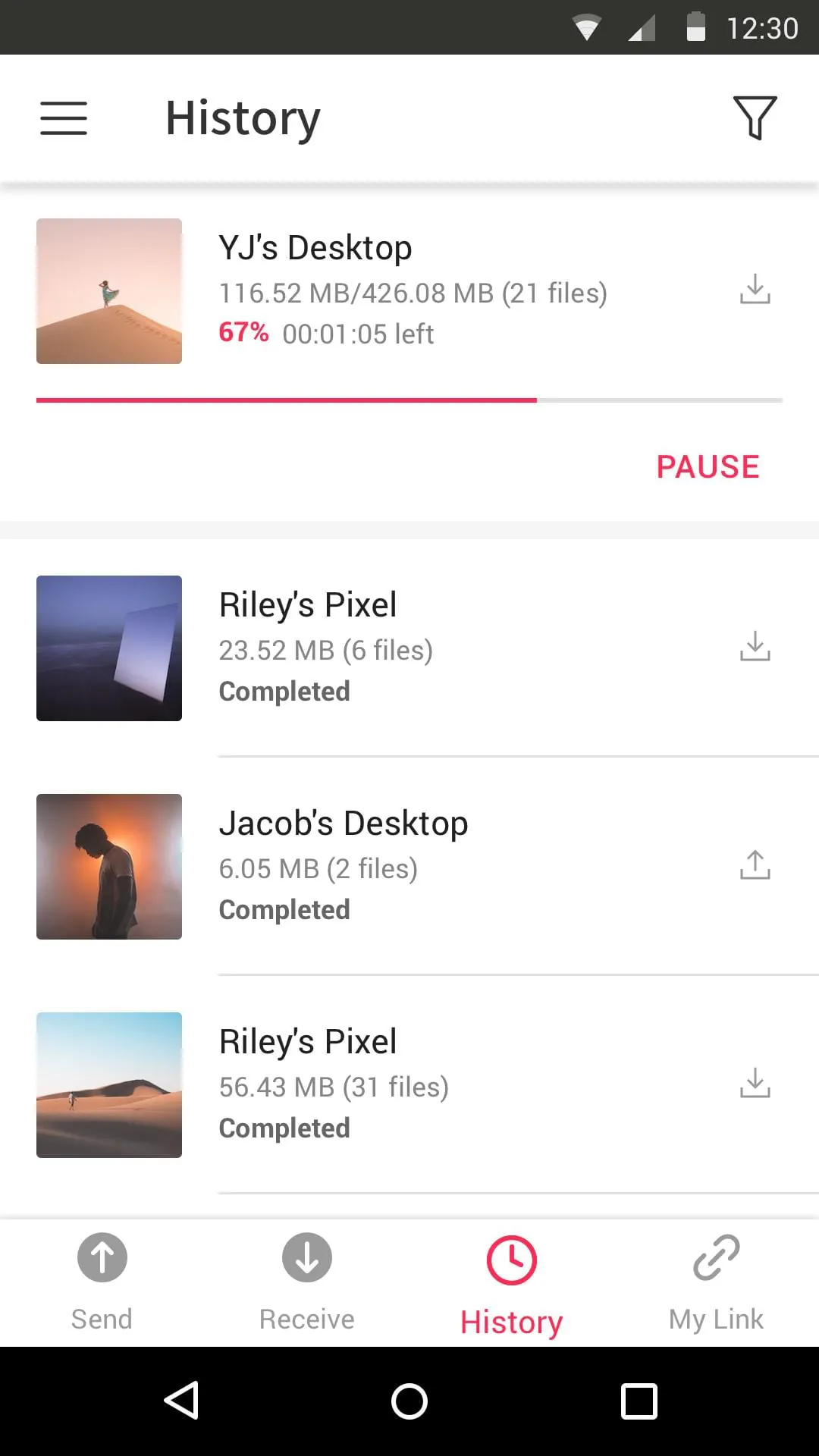 Send Anywhere (File Transfer)