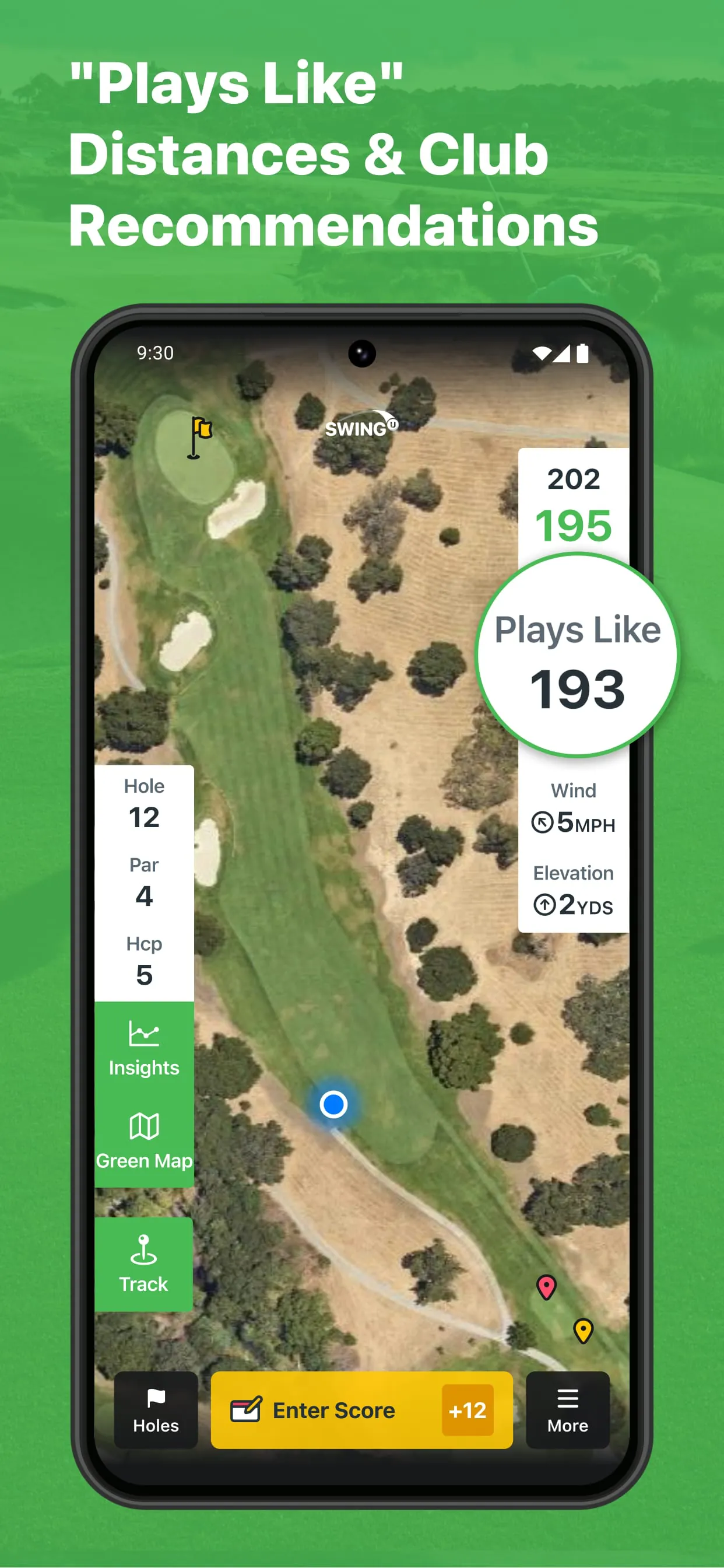 SwingU: Golf GPS Range Finder