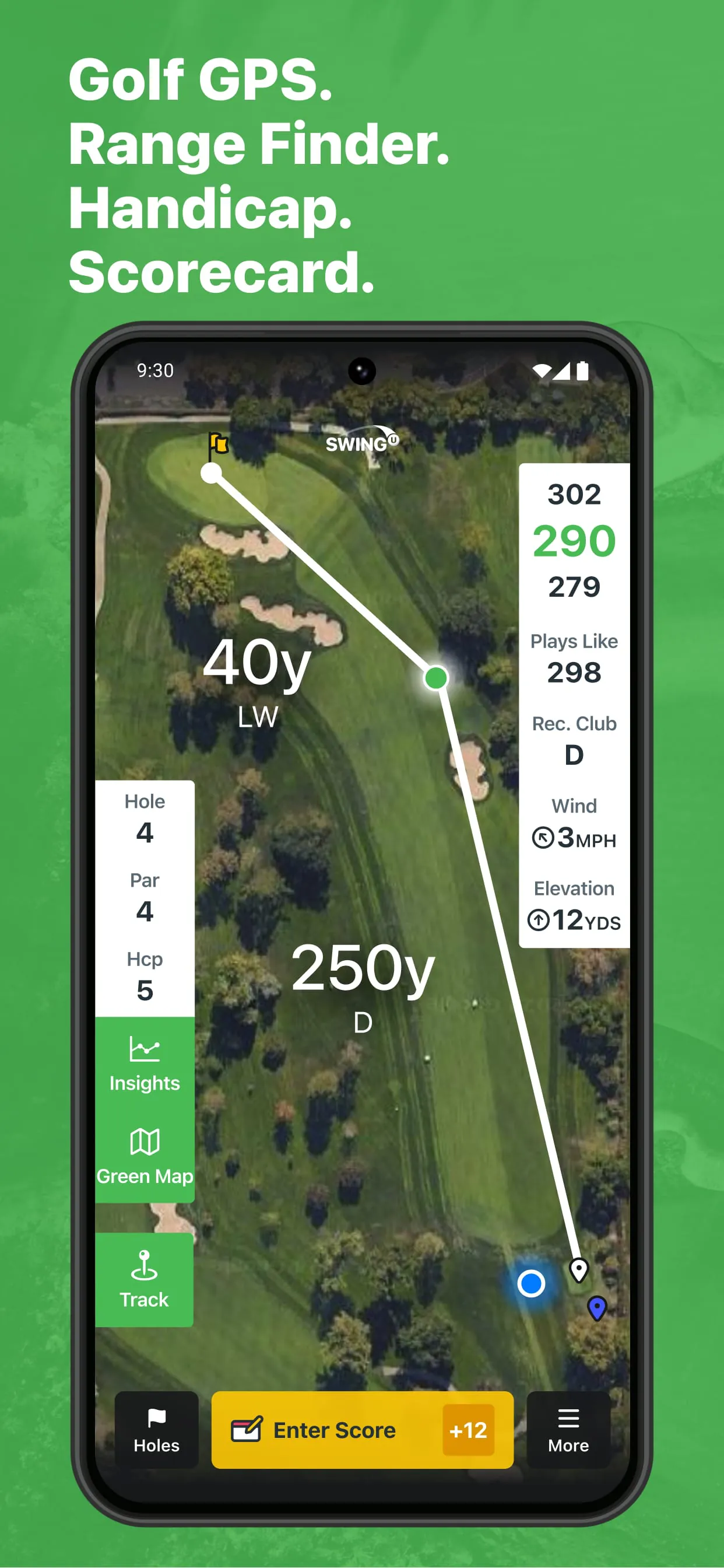 SwingU: Golf GPS Range Finder