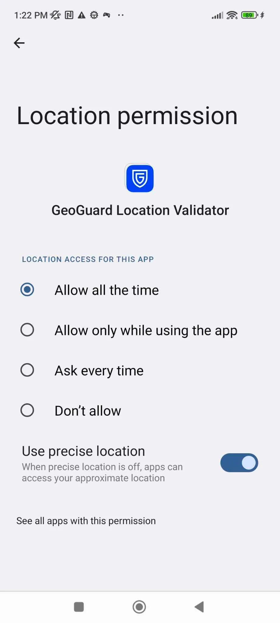 GeoGuard Location Validator
