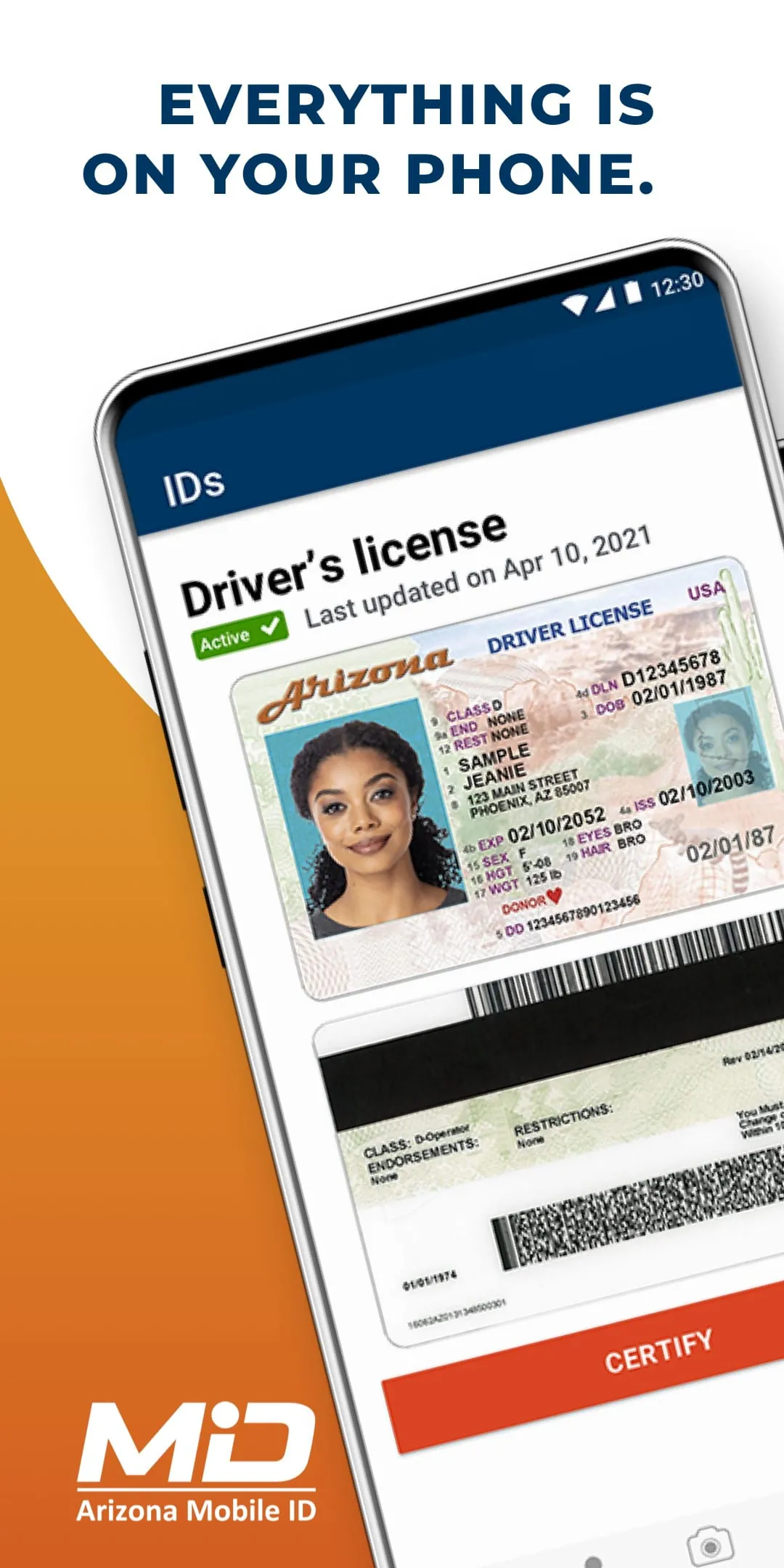Arizona Mobile ID