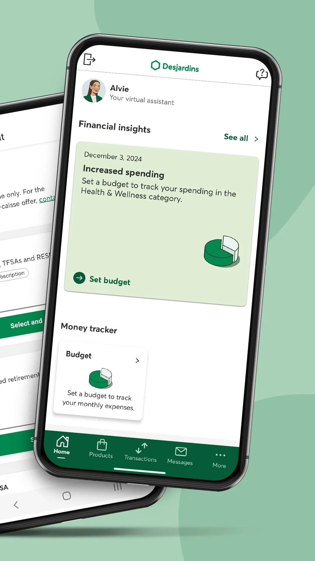 Desjardins mobile services