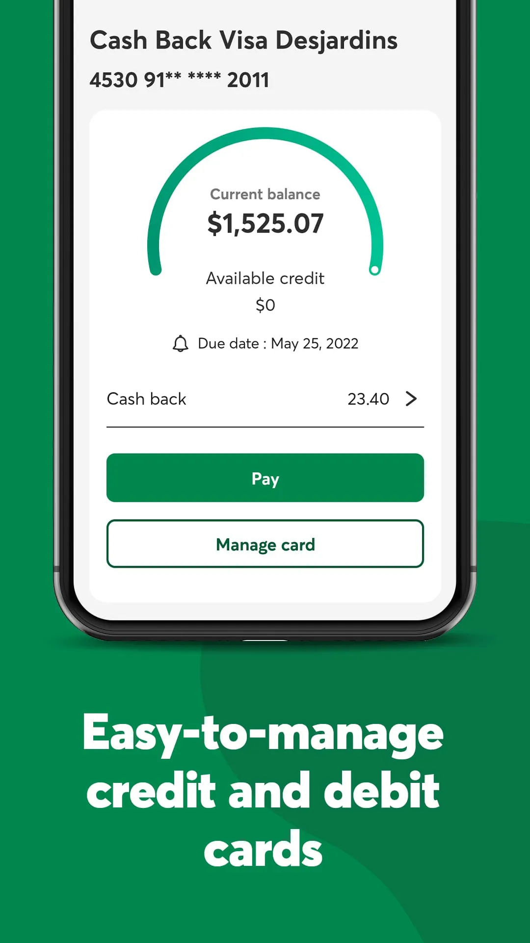 Desjardins mobile services