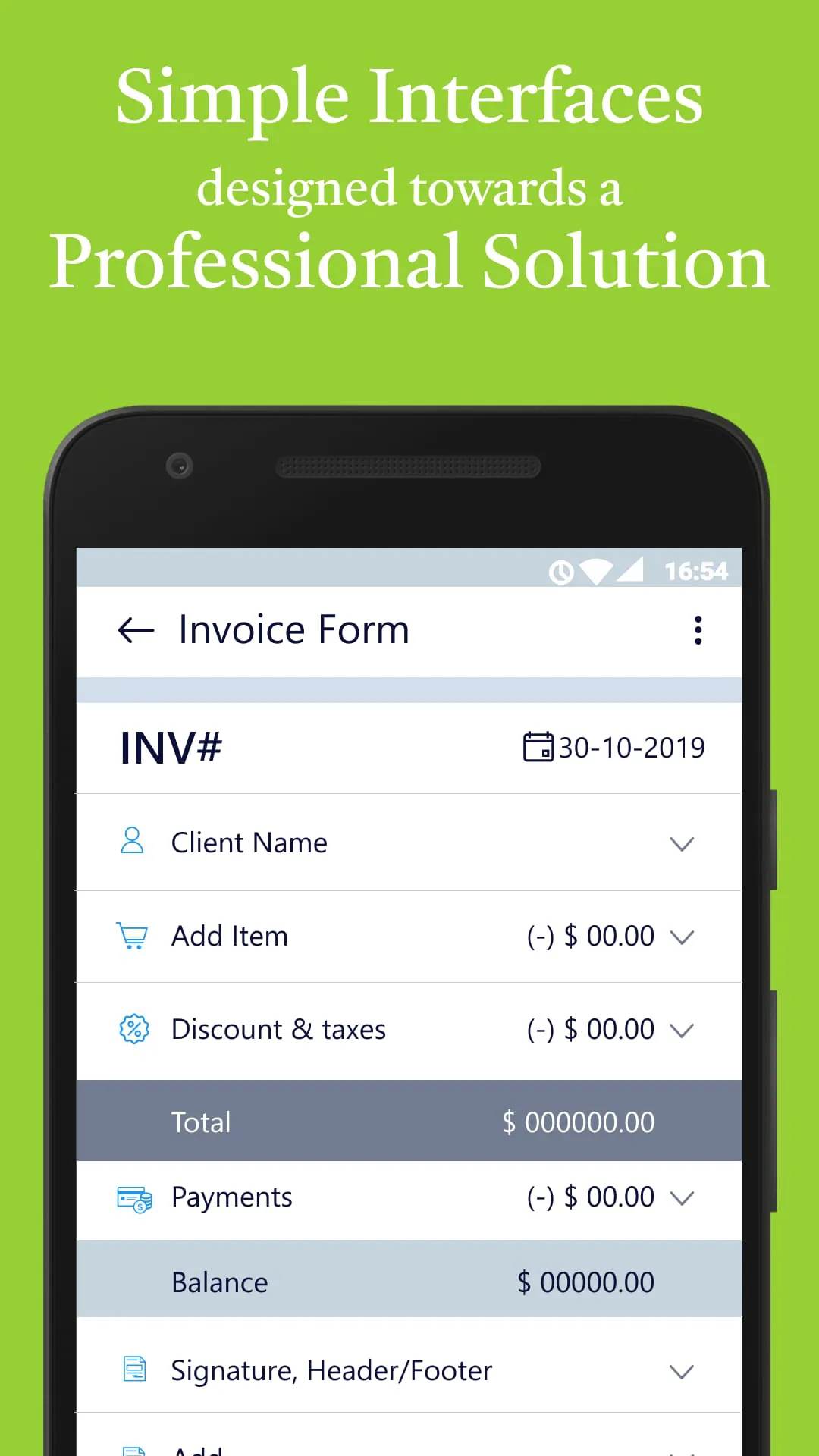 Simple Invoice Manager