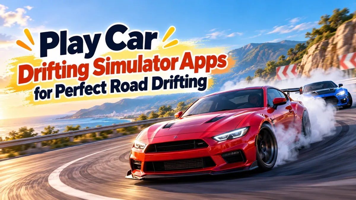 Play Car Drifting Simulator Apps for Perfect Road Drifting