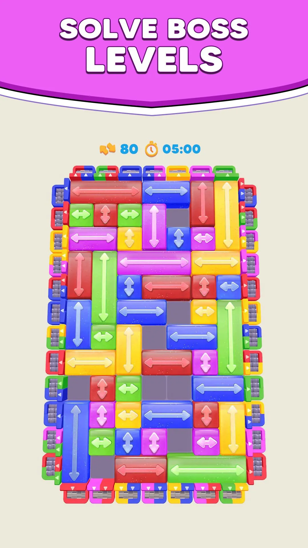 Color Blocks 3D: Slide Puzzle