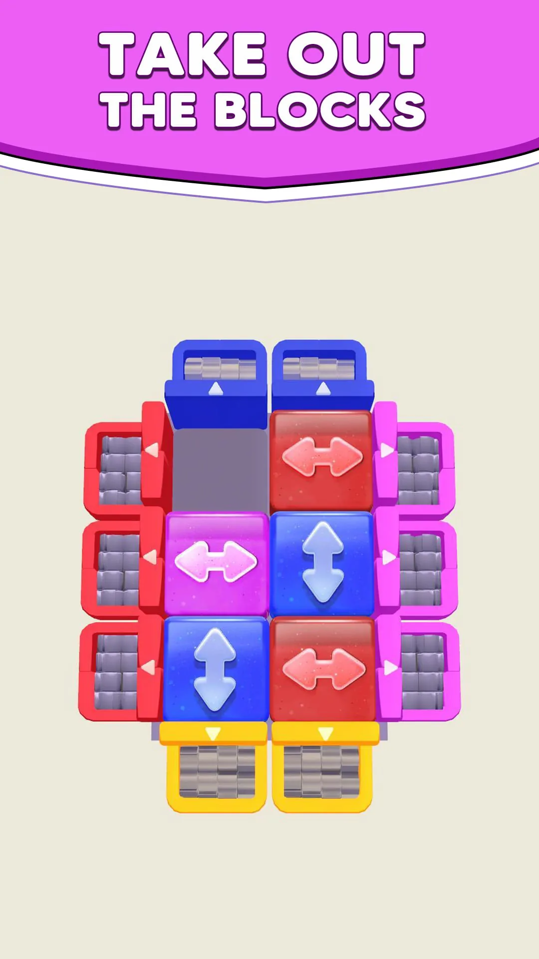 Color Blocks 3D: Slide Puzzle