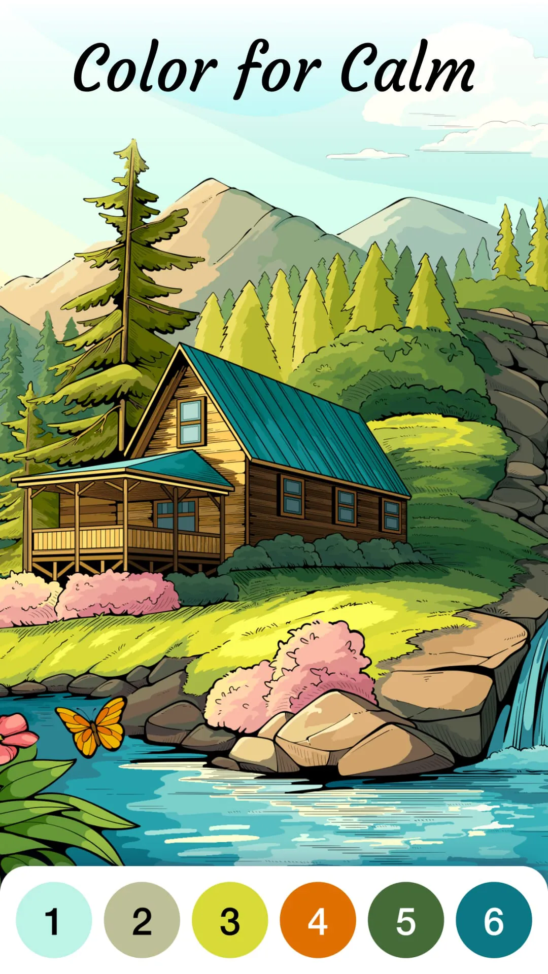 Zen Color - Color By Number