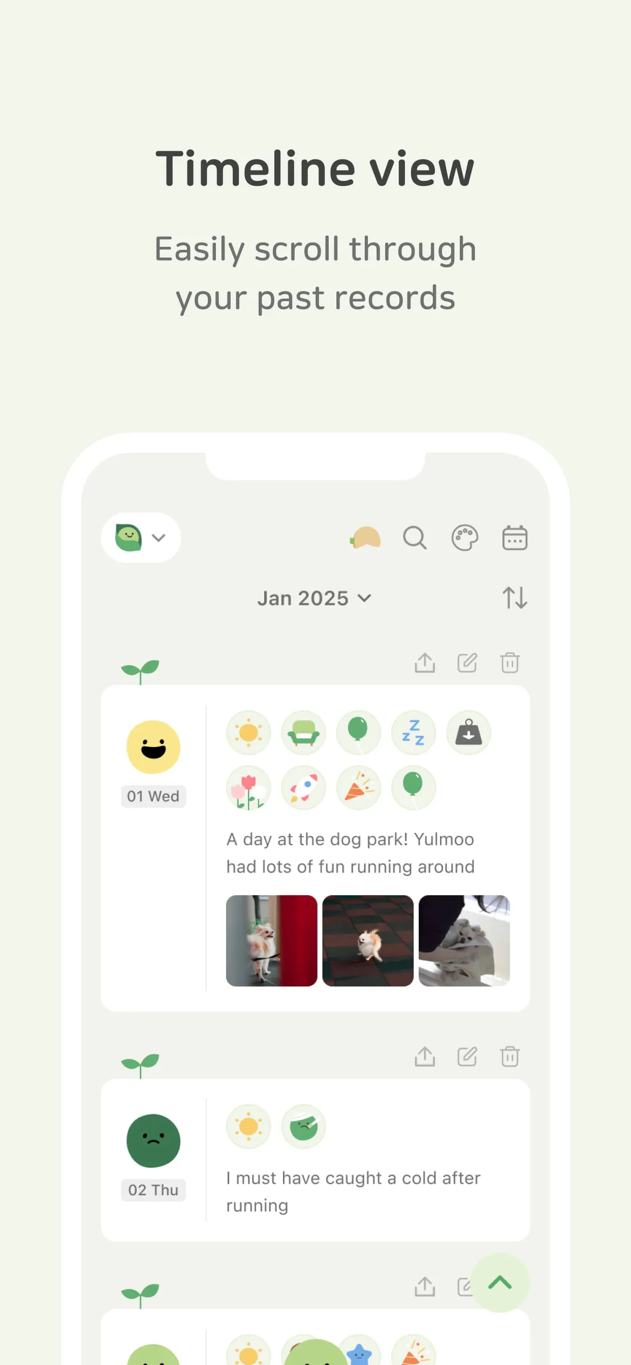 DailyBean: Simplest Journal