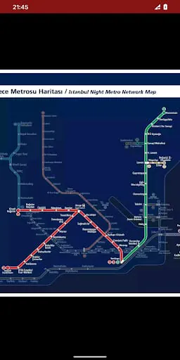 Metro Map: Istanbul (Offline)
