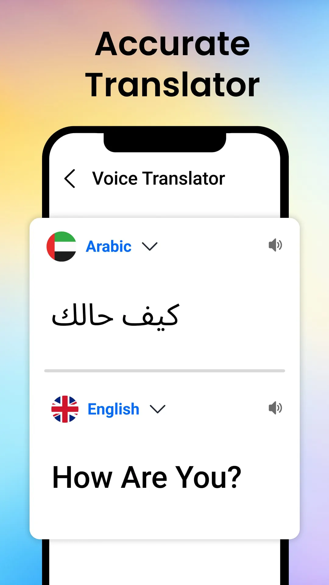 Voice translator all language