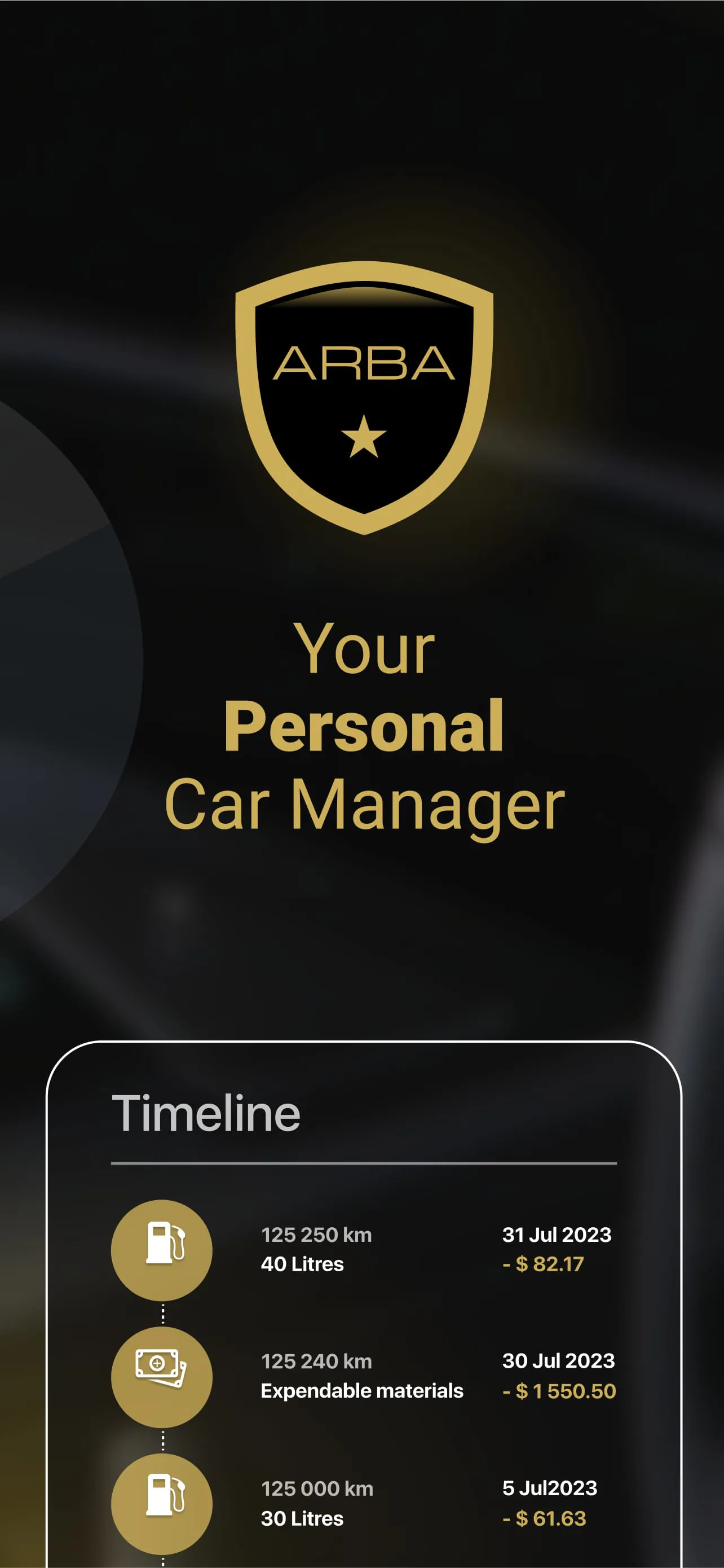 ARBA Auto: Maintenance Tracker