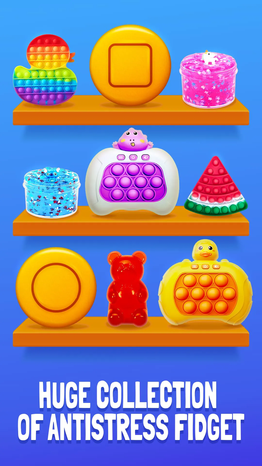 Fidget Games: Pop It Toys