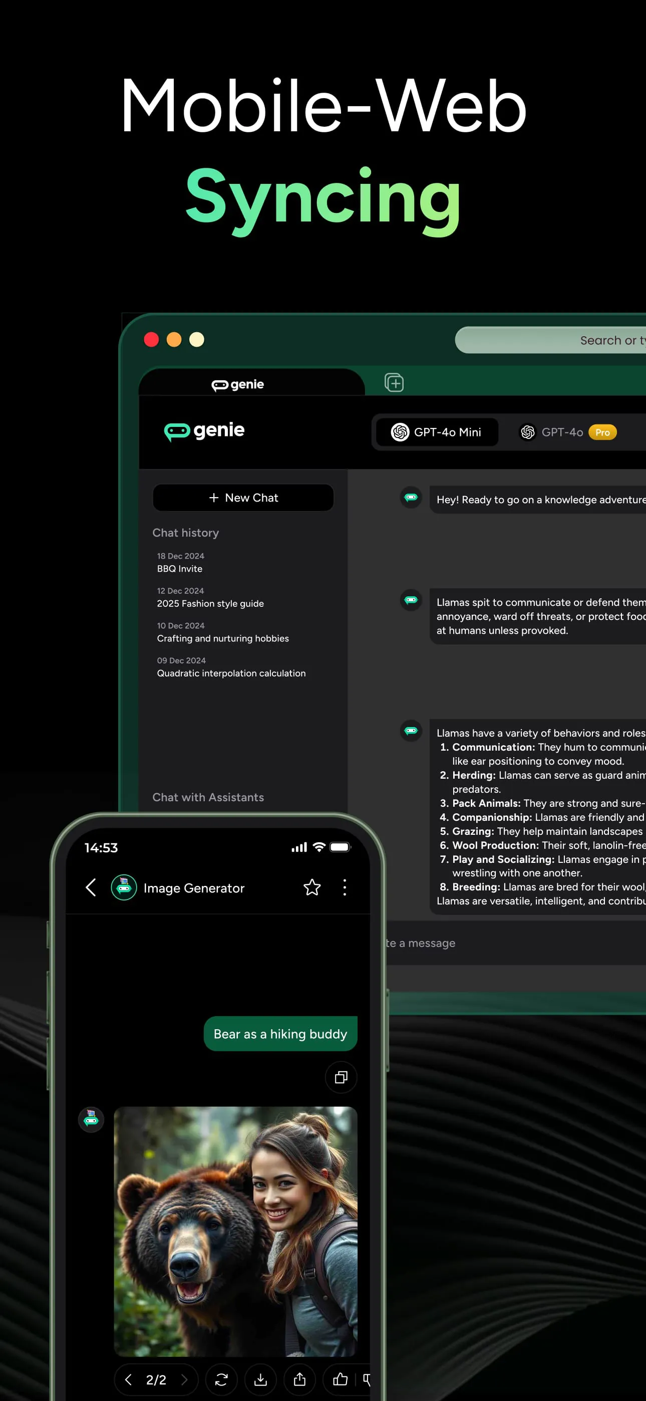 Genie - AI Chatbot Assistant