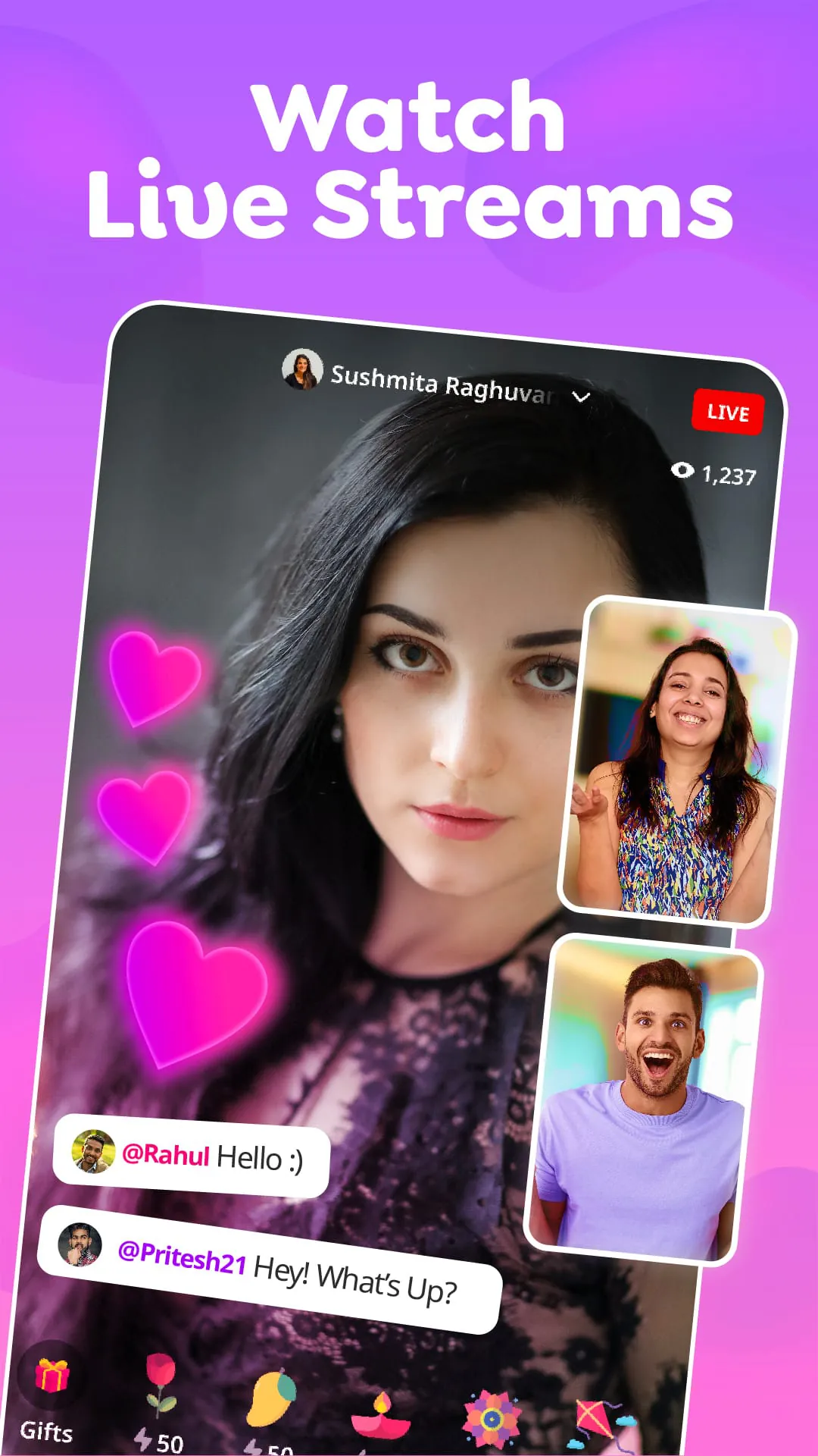 Josh - Live Calls & Chat