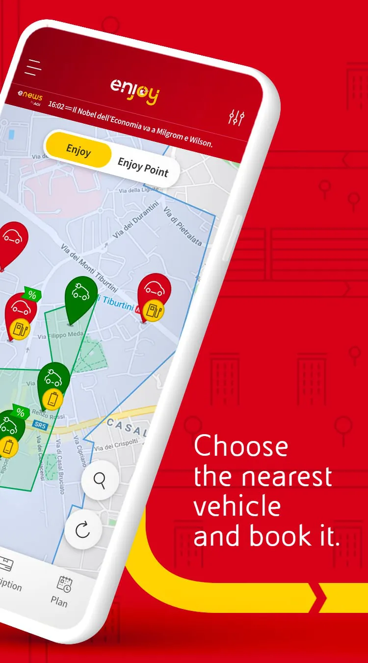 enjoy vehicle sharing