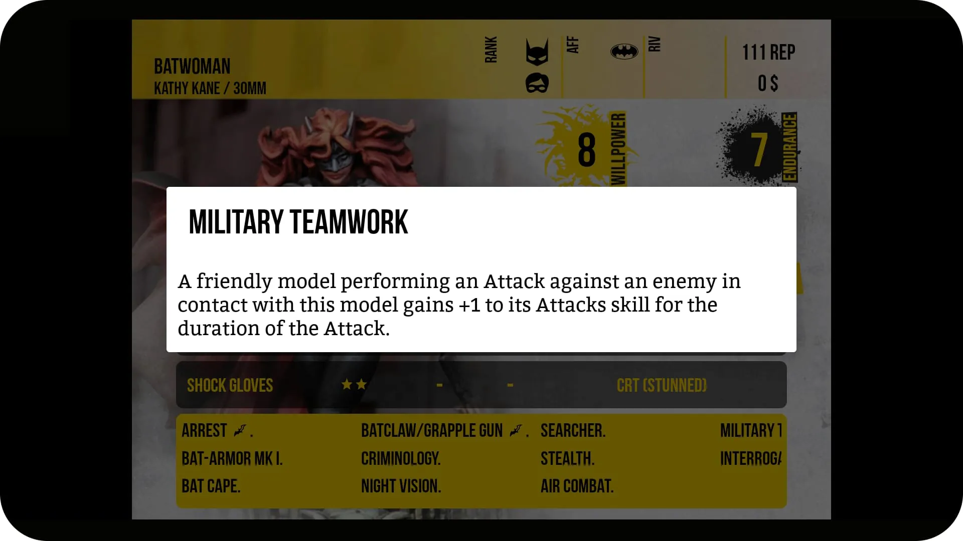 Batman Miniature Game