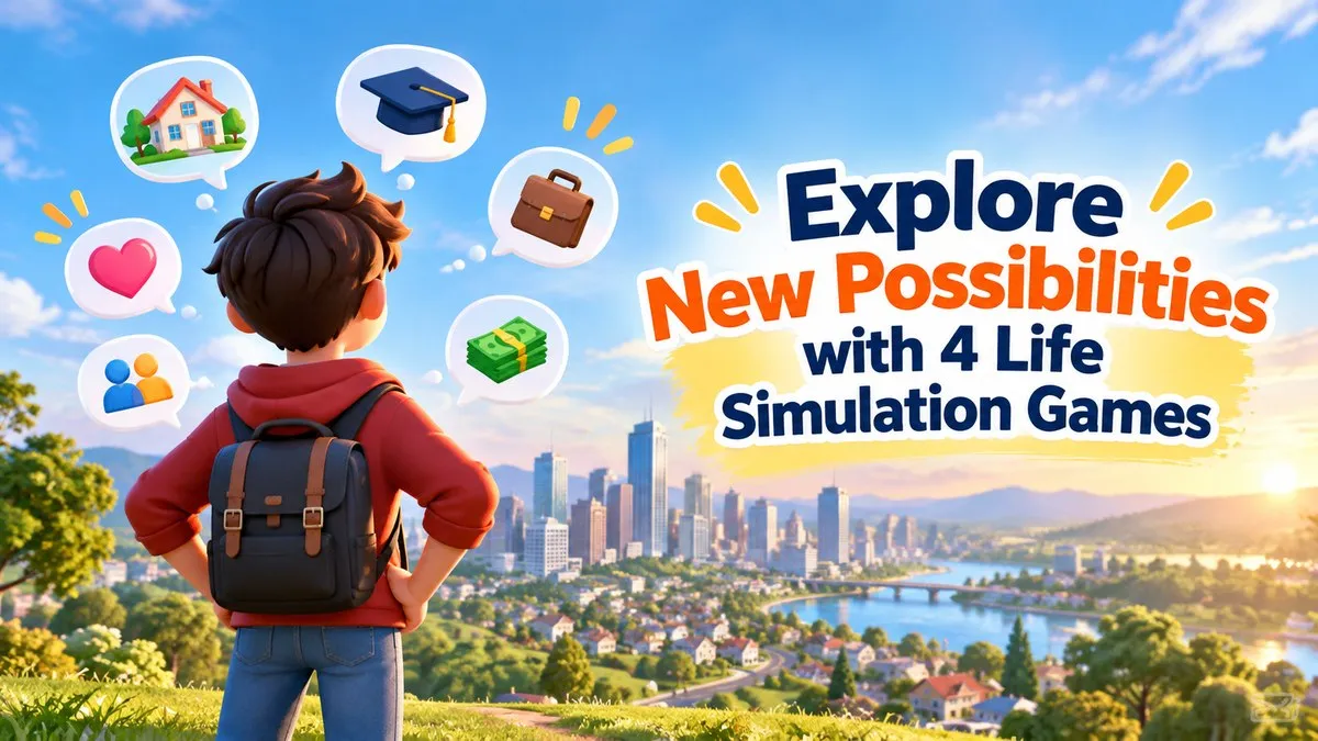 Explore New Possibilities with 4 Life Simulation Games