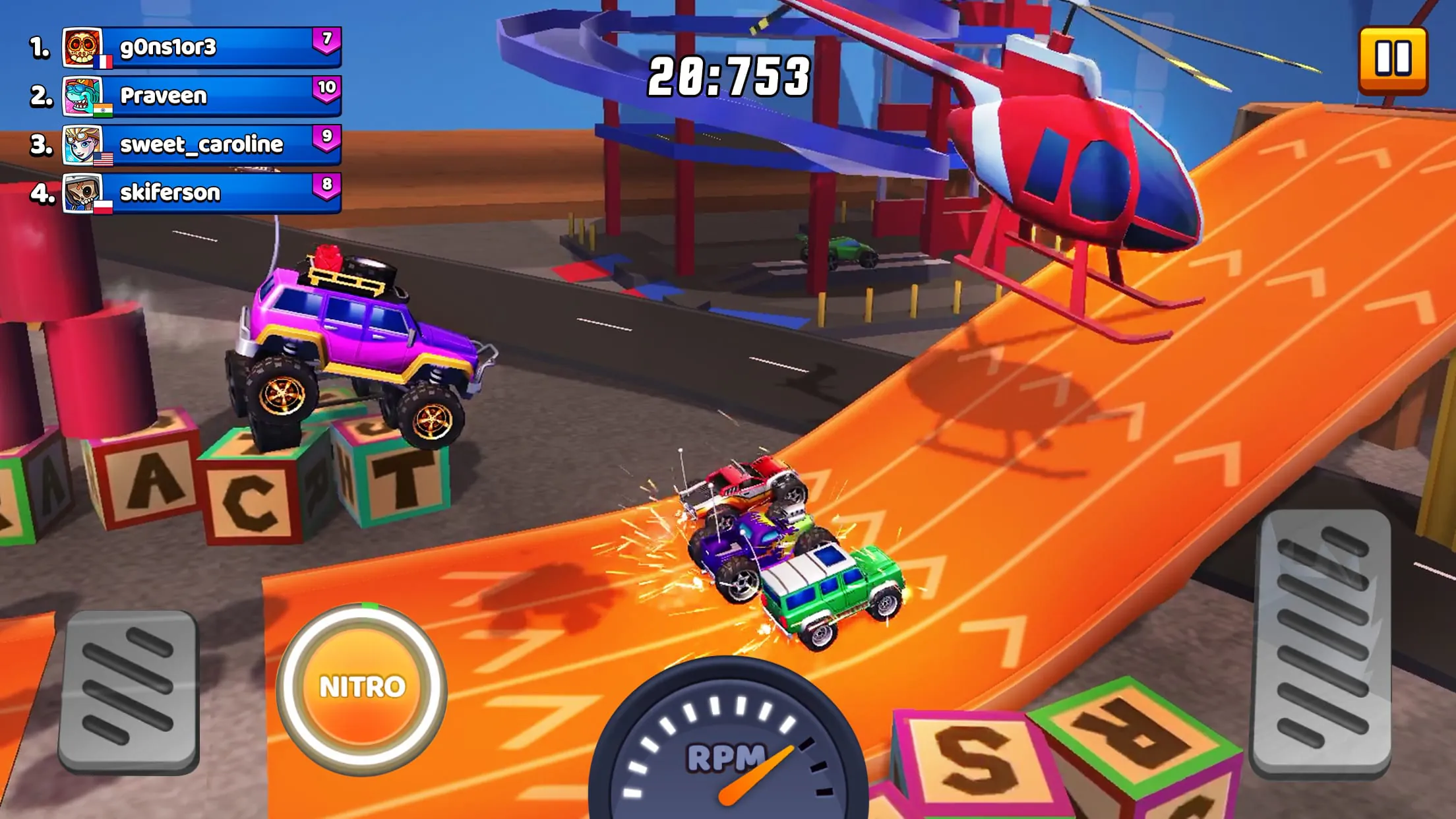 Nitro Jump - Car Racing