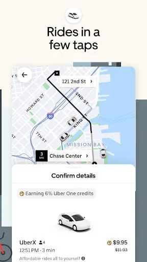 Uber - Request a ride