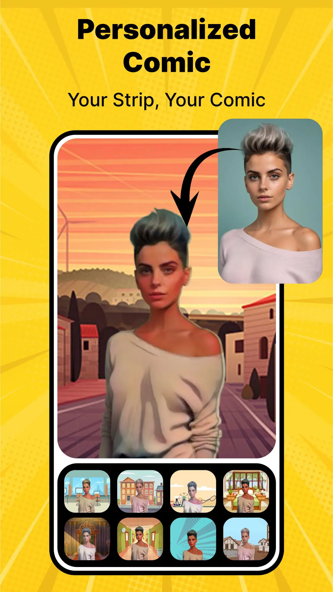 Cartoon Comic Strip Maker