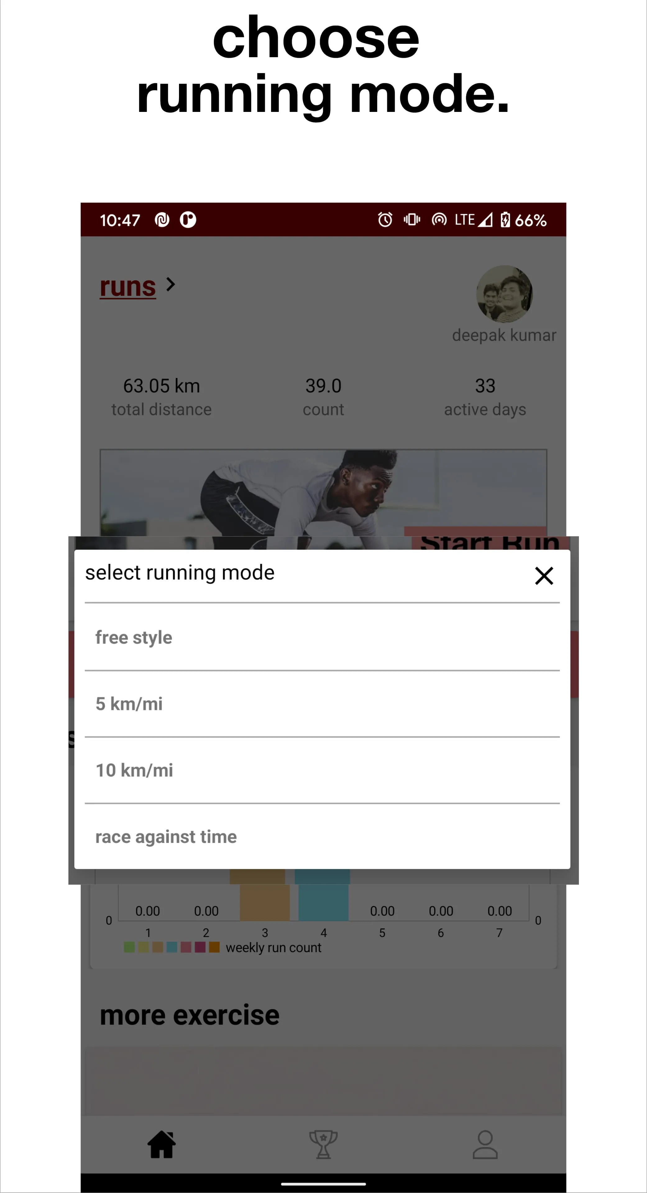 My Run Tracker - Running App