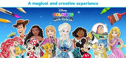 Disney Coloring World