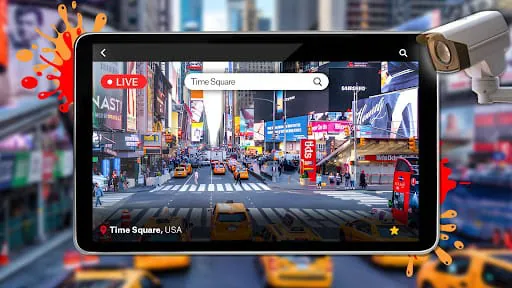 Live earth Maps: GPS