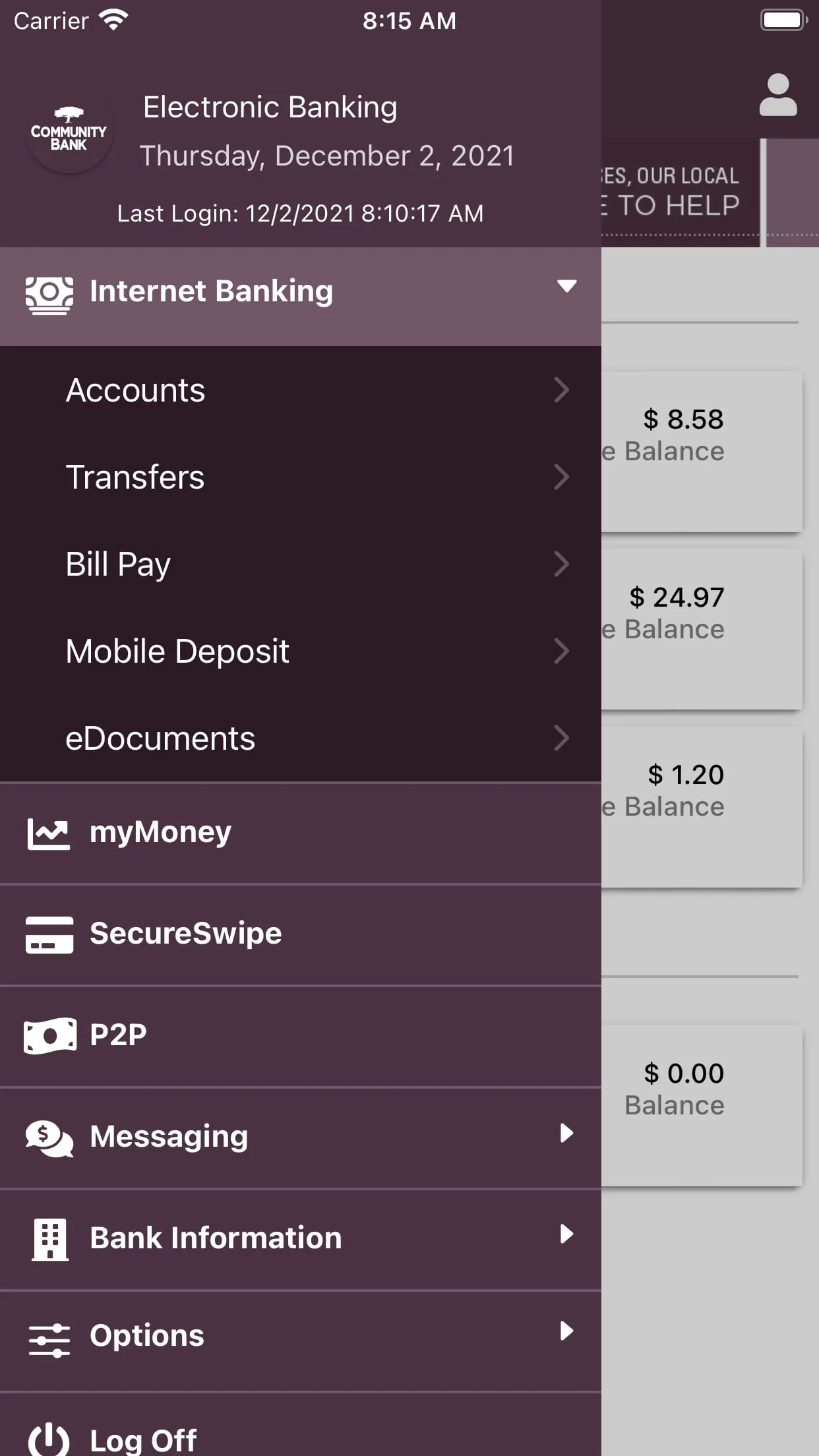 Community Bank's CB2GO