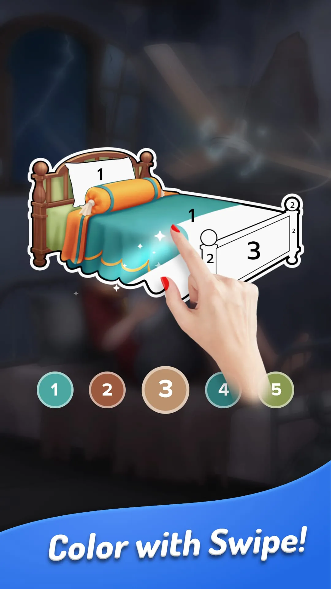 Colorswipes® - Color by Number