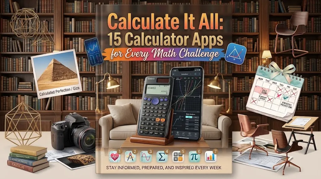 Calculate It All: 15 Calculator Apps for Every Math Challenge