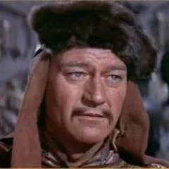 John Wayne as Genghis Khan