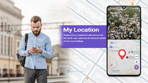 Earth Map: Live Satellite View